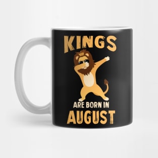 Cute King Are Born In August T-shirt Birthday Gift Mug